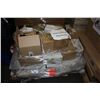 Image 1 : PALLET LOT OF NEW PRODUCT; SCOTCHBRITE TAPE AND SHELVING ETC