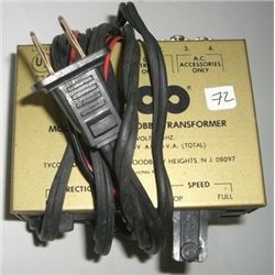 TRAIN HO TRANSFORMER *TYCO HO TRAIN CONTROL* POWER TO RUN HO TRAIN & AC ACCESSORIES MODEL 899C!!