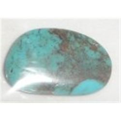 6.15 CARAT TURQUOISE CABOCHON *NATURAL-AUTHENTIC* BEAUTIFUL COLORING POLISHED GEMSTONE *FOUND & MINE