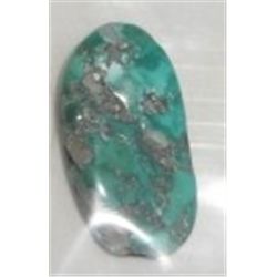 15.10 CARAT TURQUOISE CABOCHON *NATURAL-AUTHENTIC* BEAUTIFUL COLORING POLISHED GEMSTONE *FOUND & MIN