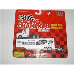1997 EDITION NASCAR RACING CHAMPIONS *NEW HOLLAND-RON BARFIELD* IN ORIGINAL PACKAGE!!
