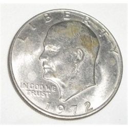 1972-D EISENHOWER "2ND YEAR-IKE" DOLLAR COIN *RARE MS HIGH GRADE DOLLAR COIN-BAG MARKS*!!
