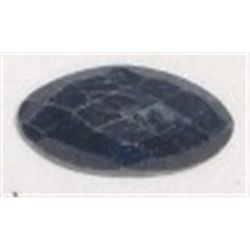 8.40 CARAT *HUGE* BLUE SAPPHIRE BEAUTIFUL OBLONG OVAL DIAMOND CUT & POLISHED GEMSTONE!!