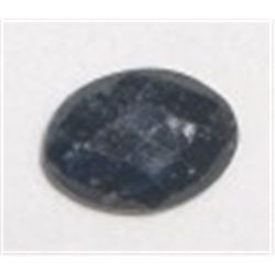 7.50 CARAT *HUGE* BLUE SAPPHIRE BEAUTIFUL OVAL DIAMOND CUT & POLISHED GEMSTONE!! GEMSTONE CAME OUT O