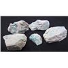 Image 1 : LOT OF 770.5 CTS AMAZONITE ROUGH 5 PCS