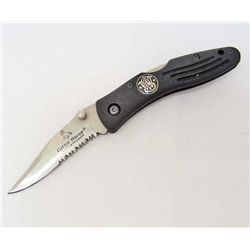 SMITH & WESSON CUTTIN HORSE KNIFE - PART SERRATED