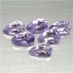 LOT OF 6.48 CTS OF PURPLE PINK BRAZILIAN AMETHYSTS