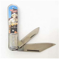 NOVELTY CUTLERY ROY ROGERS SMALL BARLOW KNIFE