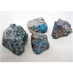 LOT OF 766.5 CTS BRAZILIAN SODALITE ROUGH 4 PCS