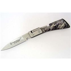 SMITH & WESSON 12 LOCK BLADE KNIFE WITH CASE