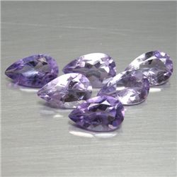 LOT OF 8.49 CTS OF PURPLE PINK BRAZILIAN AMETHYSTS