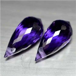 LOT OF 27.87 CTS OF PURPLE BRAZILIAN AMETHYSTS