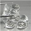 Image 1 : LOT OF 11.42 CTS OF WHITE BRAZILIAN TOPAZ - 8 PIECES