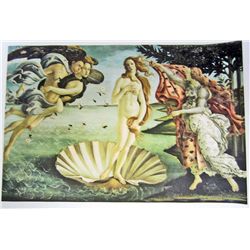 BIRTH OF VENUS BY BOTTICELLI CANVAS PRINT