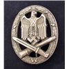 Image 1 : NAZI GERMAN ARMY SILVER GENERAL ASSAULT BADGE