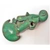 Image 1 : ARCHAIZE CHINESE OLD JADE HAND CARVED BEAST SWORD AXE