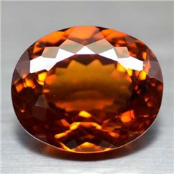 35.05 CT GOLDEN ORANGE BRAZILIAN CITRINE