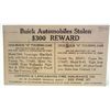 Image 1 : 1916  WANTED POSTER POSTCARD