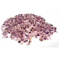 LOT OF 768 CTS AMETHYST CHIPS TUMBLED