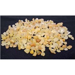 LOT OF 763.5 CTS INDIAN GOLDEN QUARTZ CHIPS TUMBLED