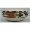 Image 1 : Rare Hopi White Polychrome Bowl by Pauline Setalla