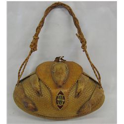 1940s Texan Armadillo Purse