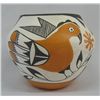 Image 1 : 1950s Acoma Zia Bird Polychrome Pottery Jar