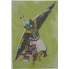 Image 2 : Hopi Original Colored Pencil Drawing - V. Hubert