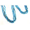 Image 2 : Pr Navajo Double Strand Natural Turquoise Chokers