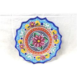 Mexican Talavera Ceramic Plate