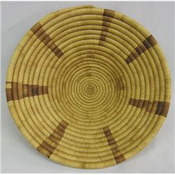 Vintage Ethnic Coil Basketry Bowl