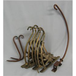 Collection of Decorative Metal Dragonfly Hooks