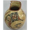 Image 1 : Mata Ortiz Polychrome Cutaway Rim Jar by Gonzalez