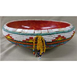 Beaded Console Bowl by Kills Thunder