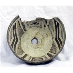 Prehistoric Red on Buff Classic Mimbres Bowl