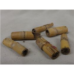 Prehistoric Hohokam Cane Tobacco Pipes
