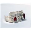 Image 2 : Navajo Sterling Carnelian Bracelet