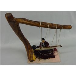 1998 Navajo Weaver Doll by artist  Alice M. Brown