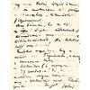Image 1 : Rippl-Rónai József [1861-1927] festomuvész saját kezu, tintával írt, aláírt [Jóskád] levele ismeretl