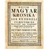 Image 1 : Spangár András: A' magyar krónikának a' mellyet... meg-írt... Pettho [Petho] Gergely 373. esztendotü