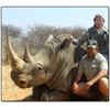 Image 1 : Darted White Rhinoceros Hunt in Namibia with Namib Sun Safaris - Otjiwa Safaris