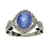 APP: 3.1k 2.72CT Tanzanite And Topaz Platinum Over Sterling Silver Ring