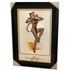 Alberto Vargas - Museum Framed & Matted Lithograph - '' Trick or Treat ''