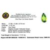 Image 2 : APP: 0.7k 17.57CT Pear Cut Green Quartz Gemstone