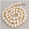 Image 1 : APP: 1.5k 18'' Pearl Strand with Sterling Silver Clasp Necklace