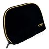 Image 1 : Authentic Chanel Parfums Black and Gold Cosmetic Fragance Makeup Bag