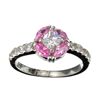 Image 1 : APP: 1.2k Designer Sebastian 1.76CT Swiss Cubic Zirconia And Platinum Over Sterling Silver Ring