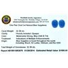 Image 2 : APP: 1.6k 32.39CT Oval Cut Blue Sapphire Parcel