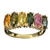 Image 1 : APP: 2.5k 14 kt. Gold, 2.50CT Oval Cut Tourmaline Ring