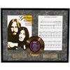 Image 1 : JOHN LENNON ''Give Peace a Chance'' Gold Record w/Music